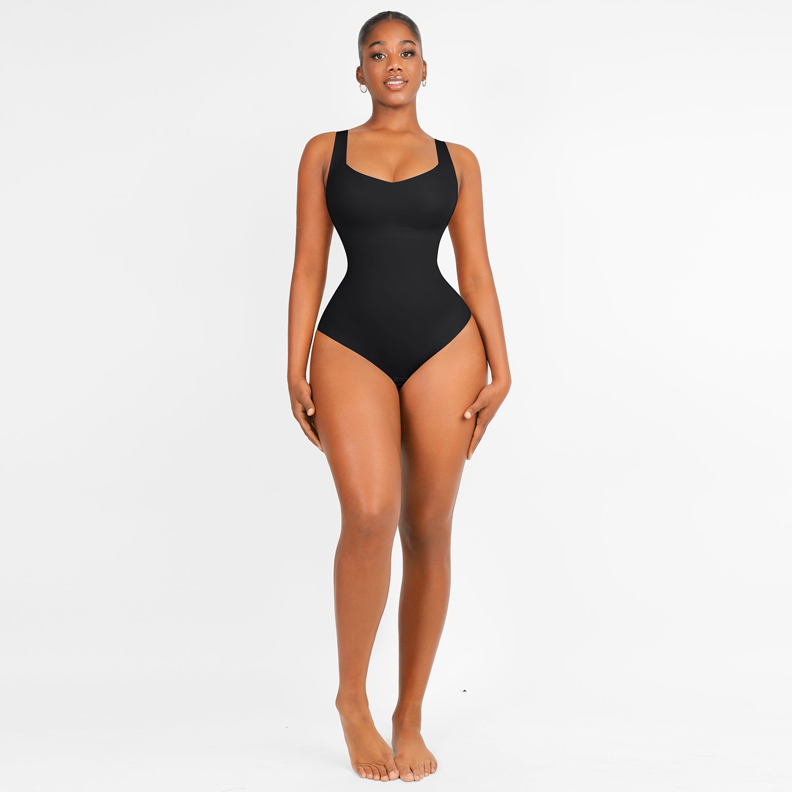 Seamless Bodysuit Shapewear - Black