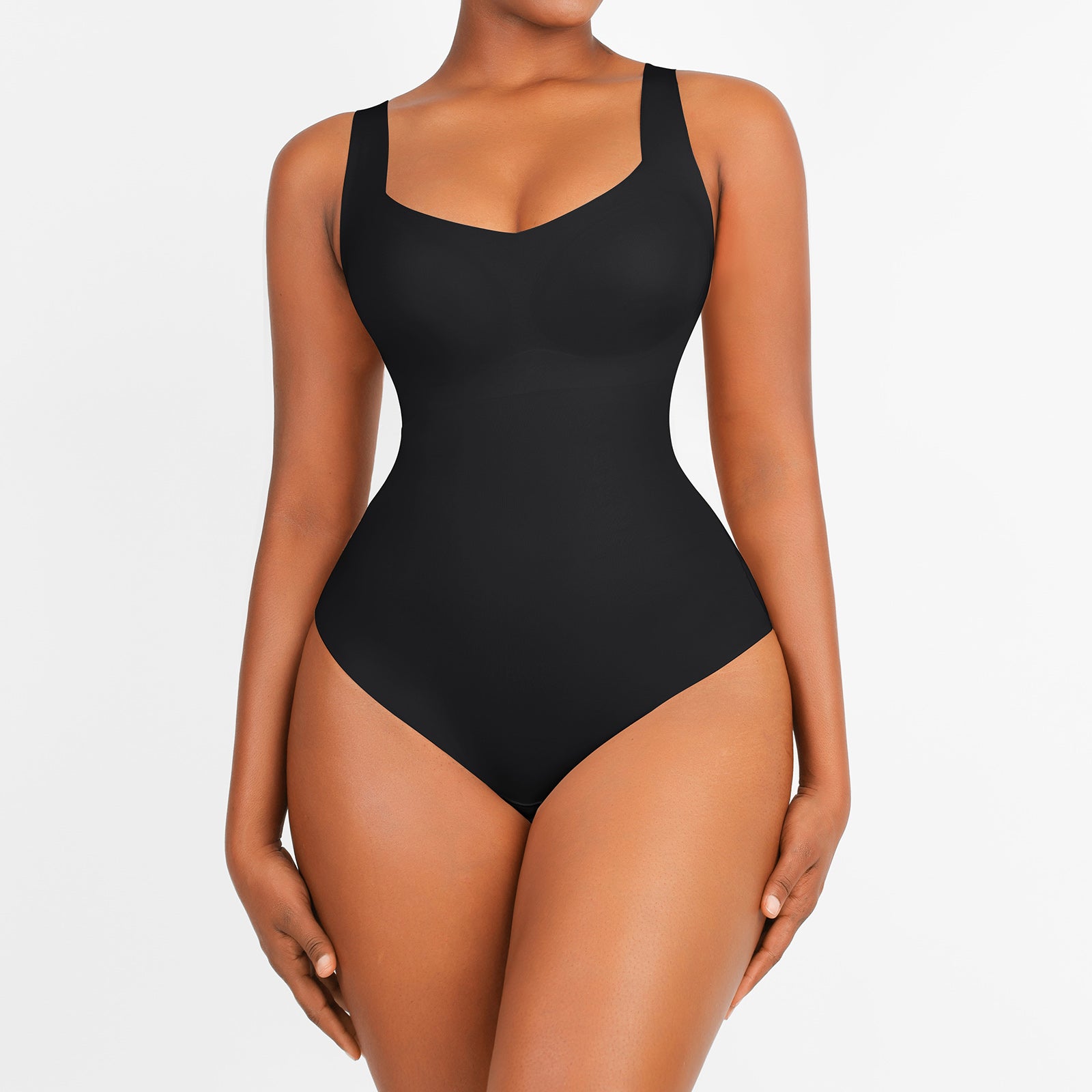 Seamless Bodysuit Shapewear - Black