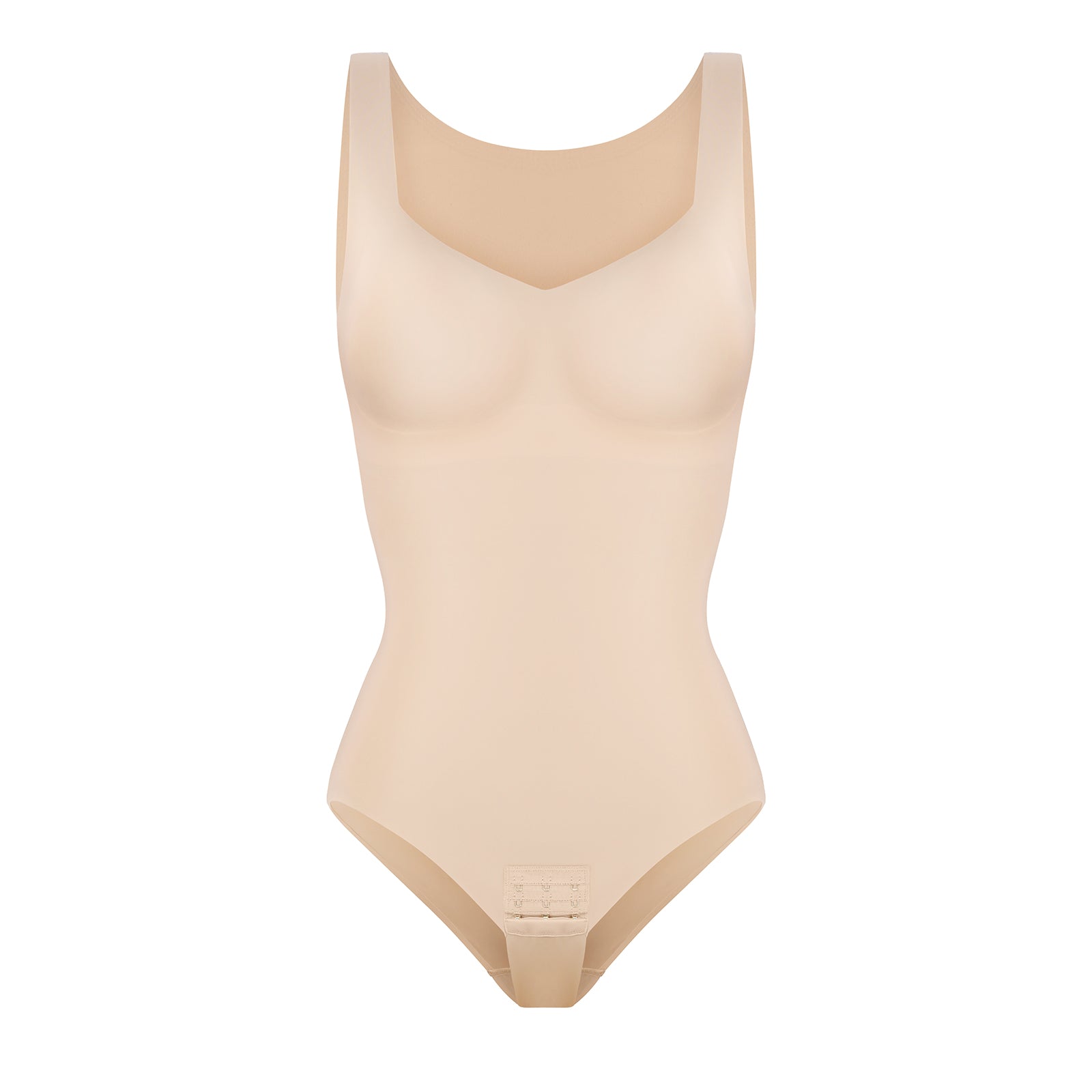 Seamless Bodysuit Shapewear - Nude
