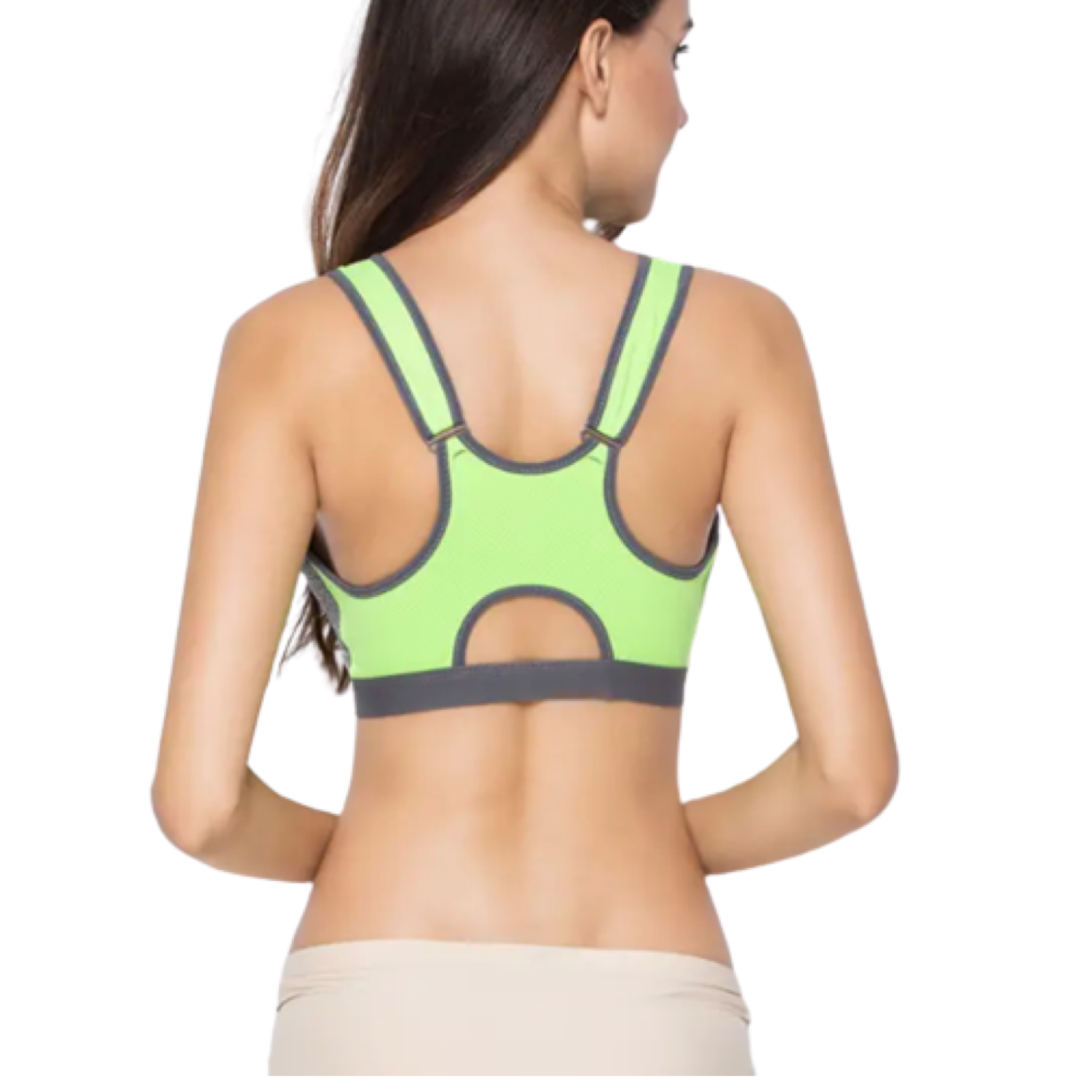 TANFIT CLIP ZIP SPORTS BRA