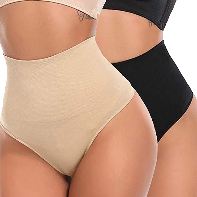High Waisted brief Body shaper - Nude