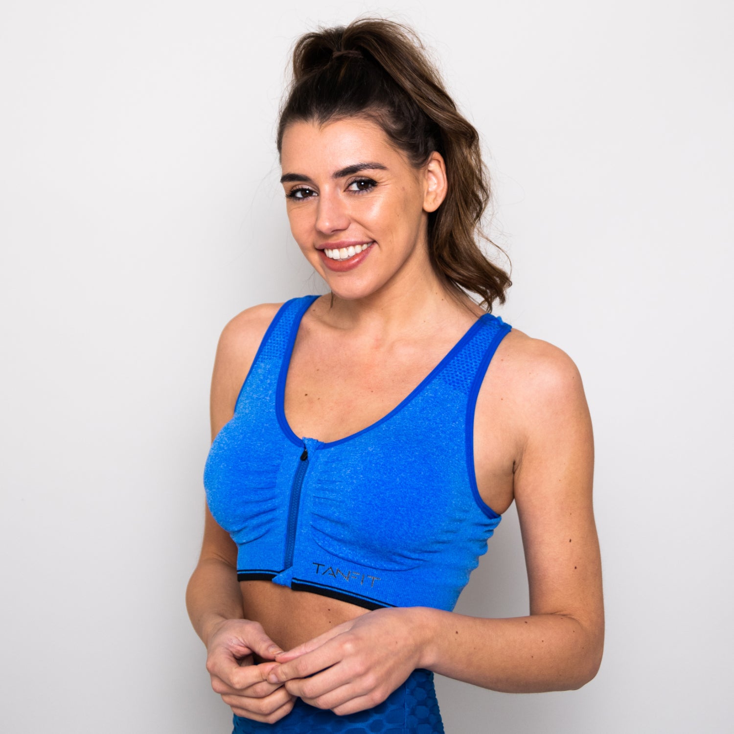 Zip Front Sports Bra | Tanfit.Shop