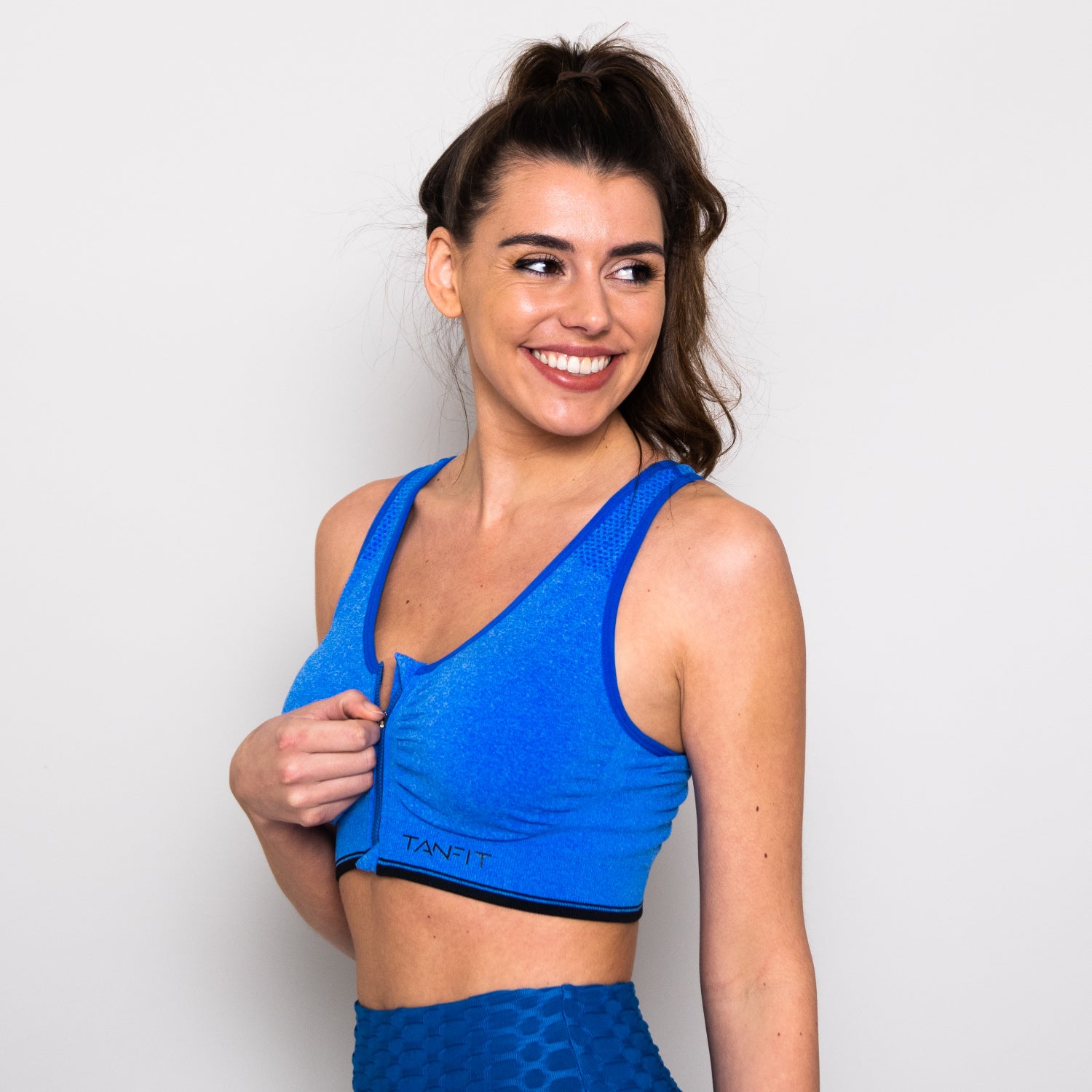 Zip Front Sports Bra | Tanfit.Shop