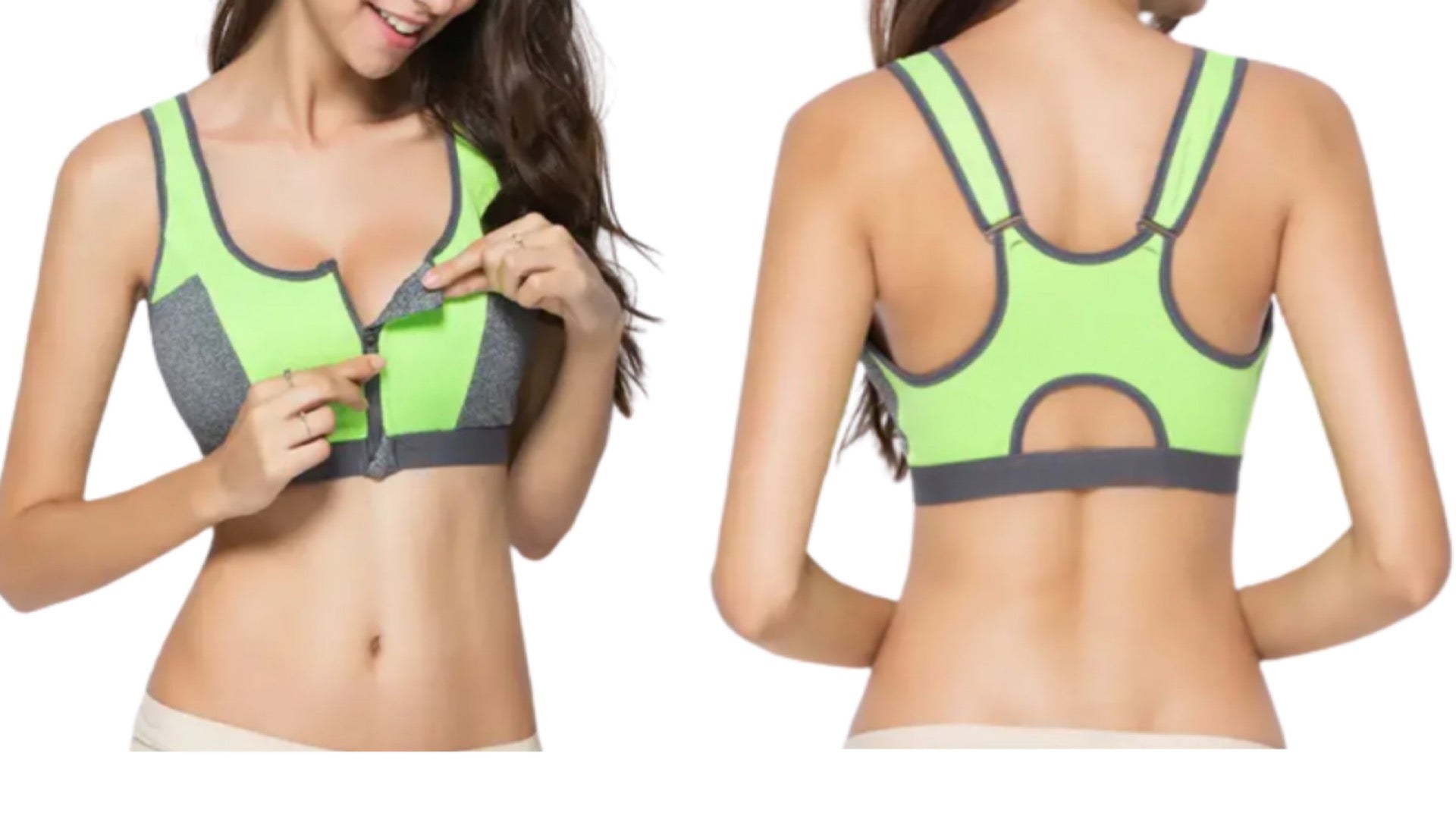 TANFIT Clip and Zip sports bra