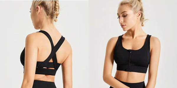 Tanfit Zip  bra cross back