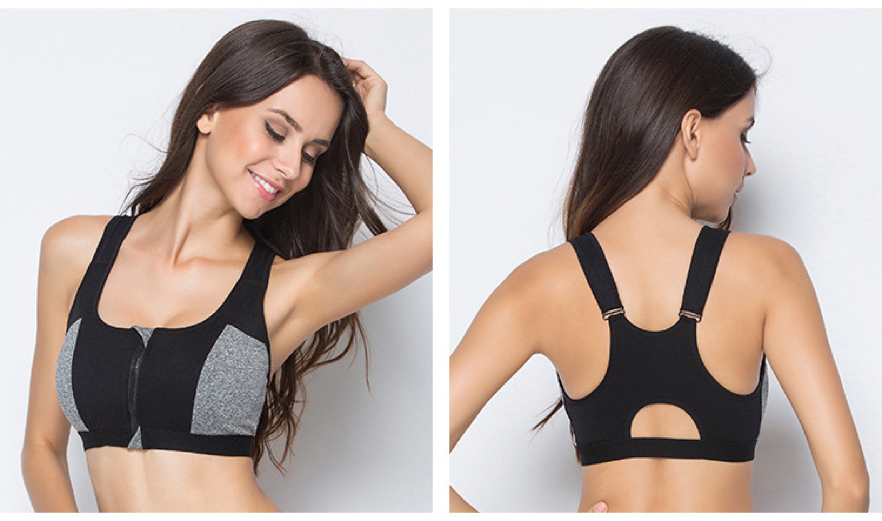 TANFIT CLIP AND ZIP BRA