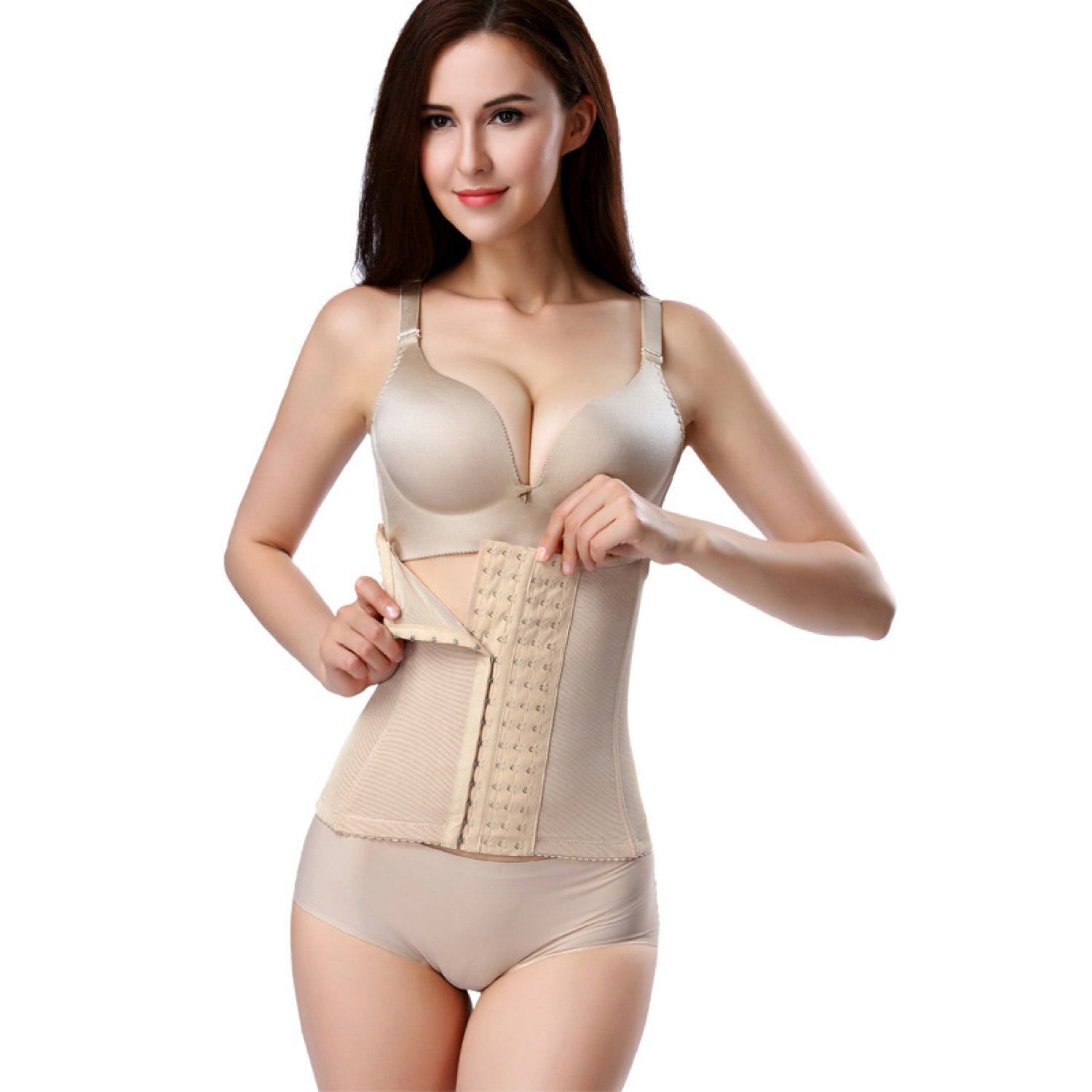 Waist Corset - Nude