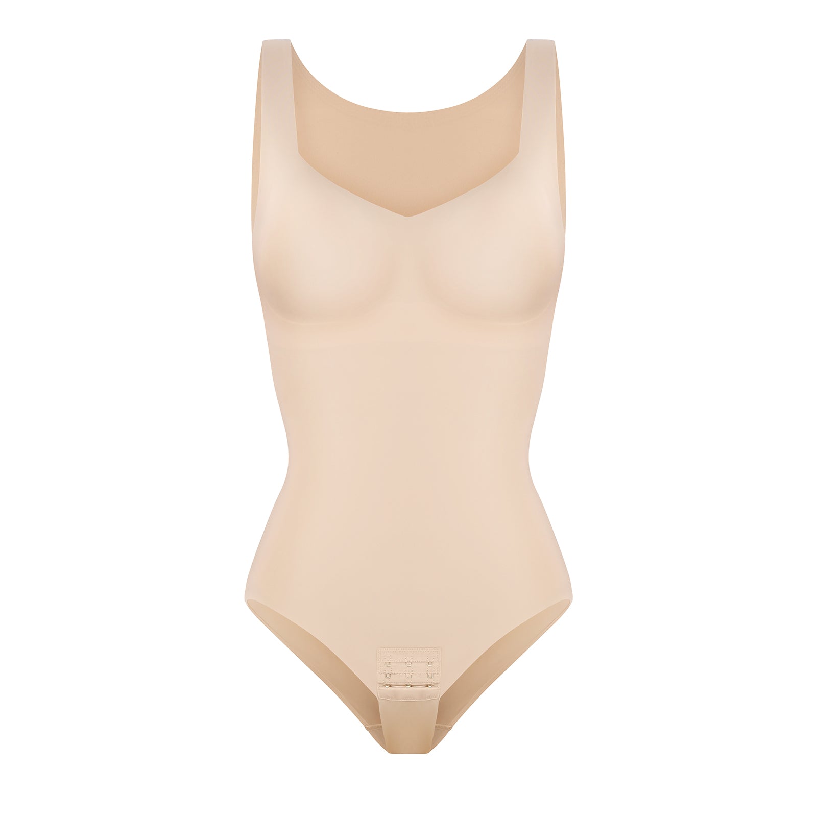 Seamless Bodysuit Shapewear - Nude