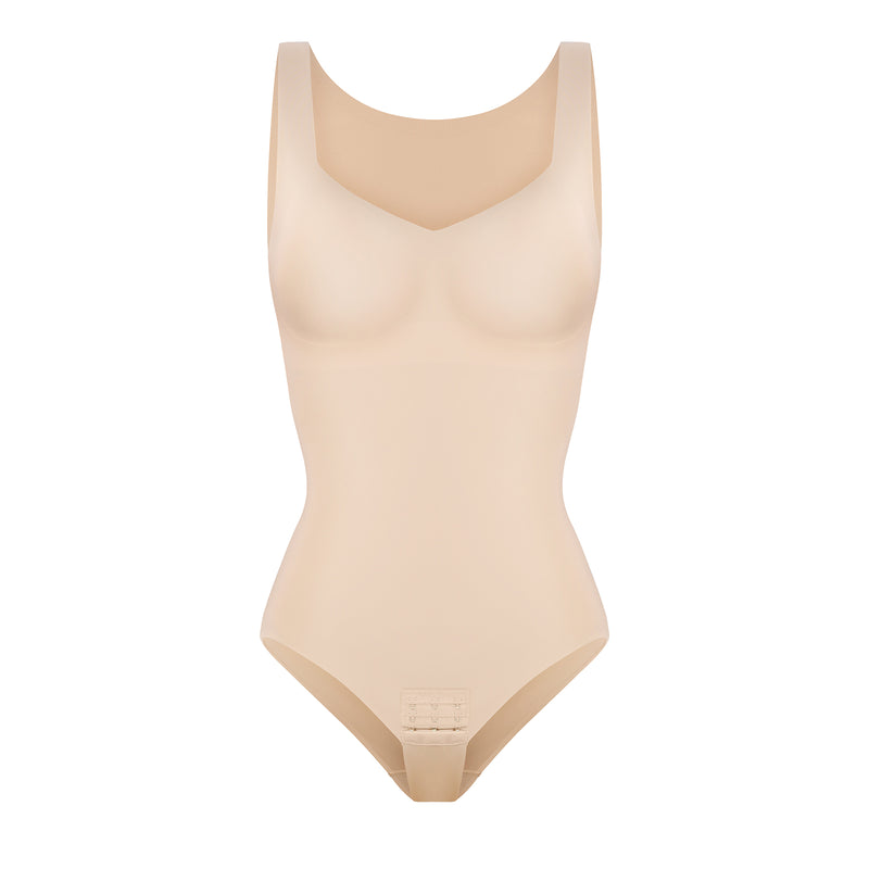 Seamless Bodysuit Shapewear - Nude