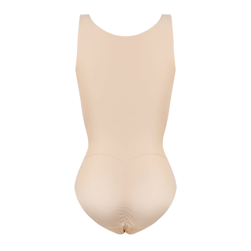 Seamless Bodysuit Shapewear - Nude