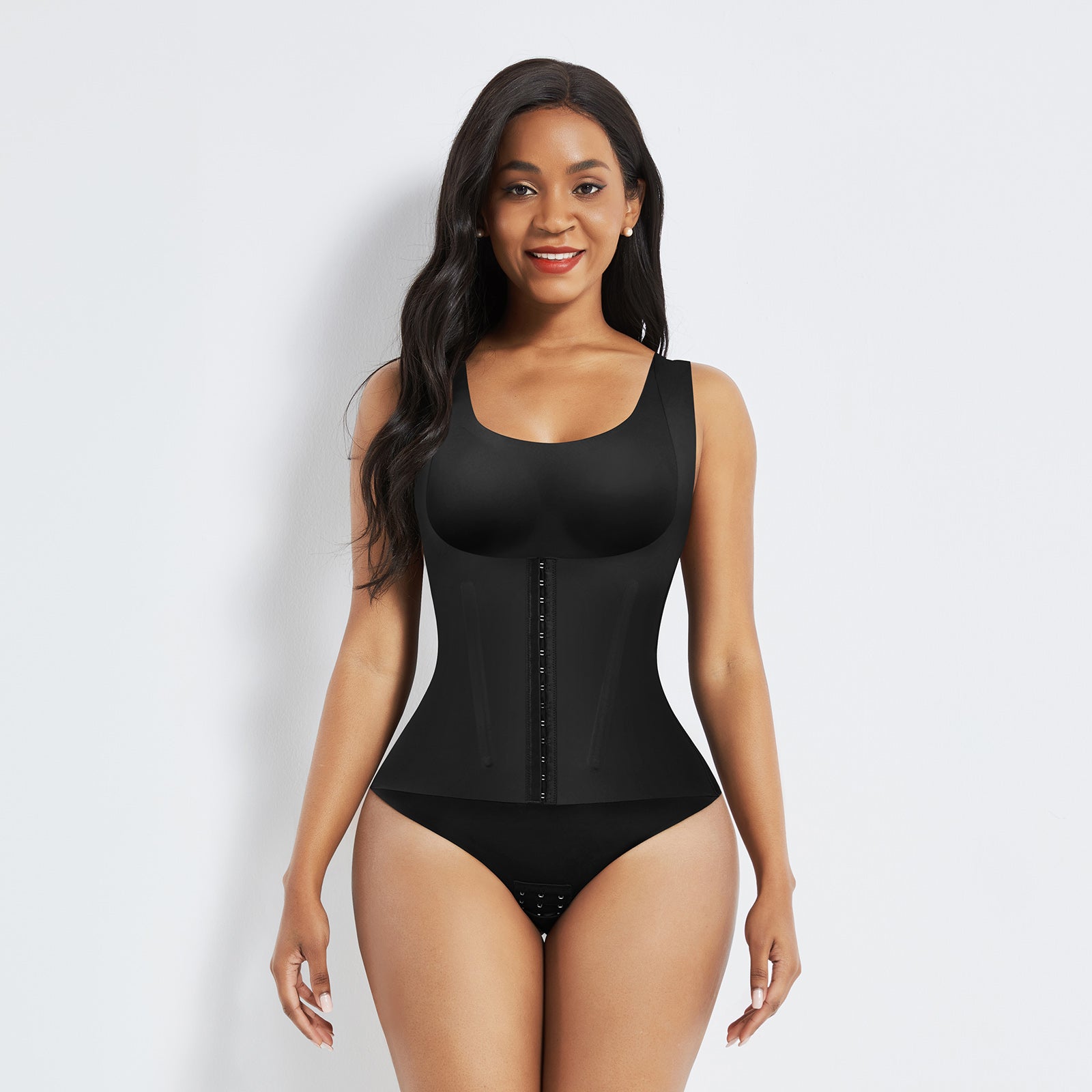 4-in-1 Waist Trainer Corset Shapewear black