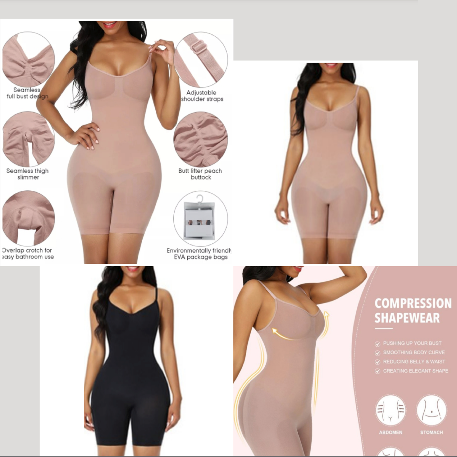 TANFIT Sculpting Bodysuit Shapewear