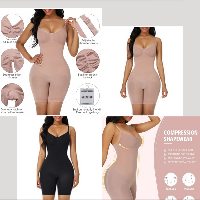 Franato Women Bodysuit, Firm Control, Slim and Smooth Fit, Nude new. :  : Everything Else