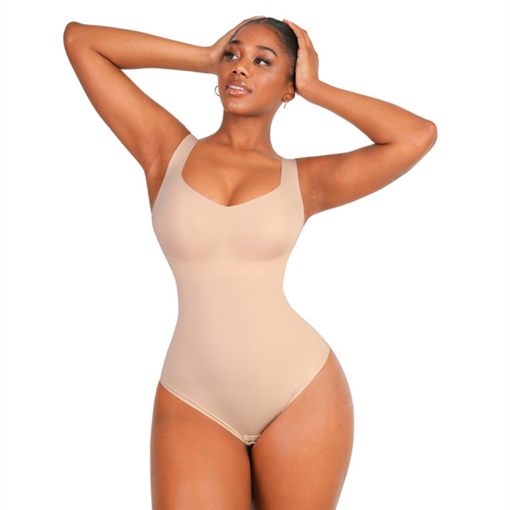  OLLOUM Athartle Body Suit Shapewear, Reteowlepena Bodysuit  Shape Wear, Shapewear Bodysuit Thong, Firm Bodysuit (Color : Nude-Triangle,  Size : X-Large) : Clothing, Shoes & Jewelry