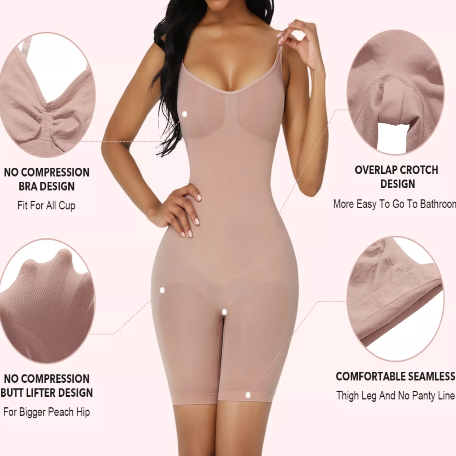 TANFIT Sculpting Bodysuit Shapewear