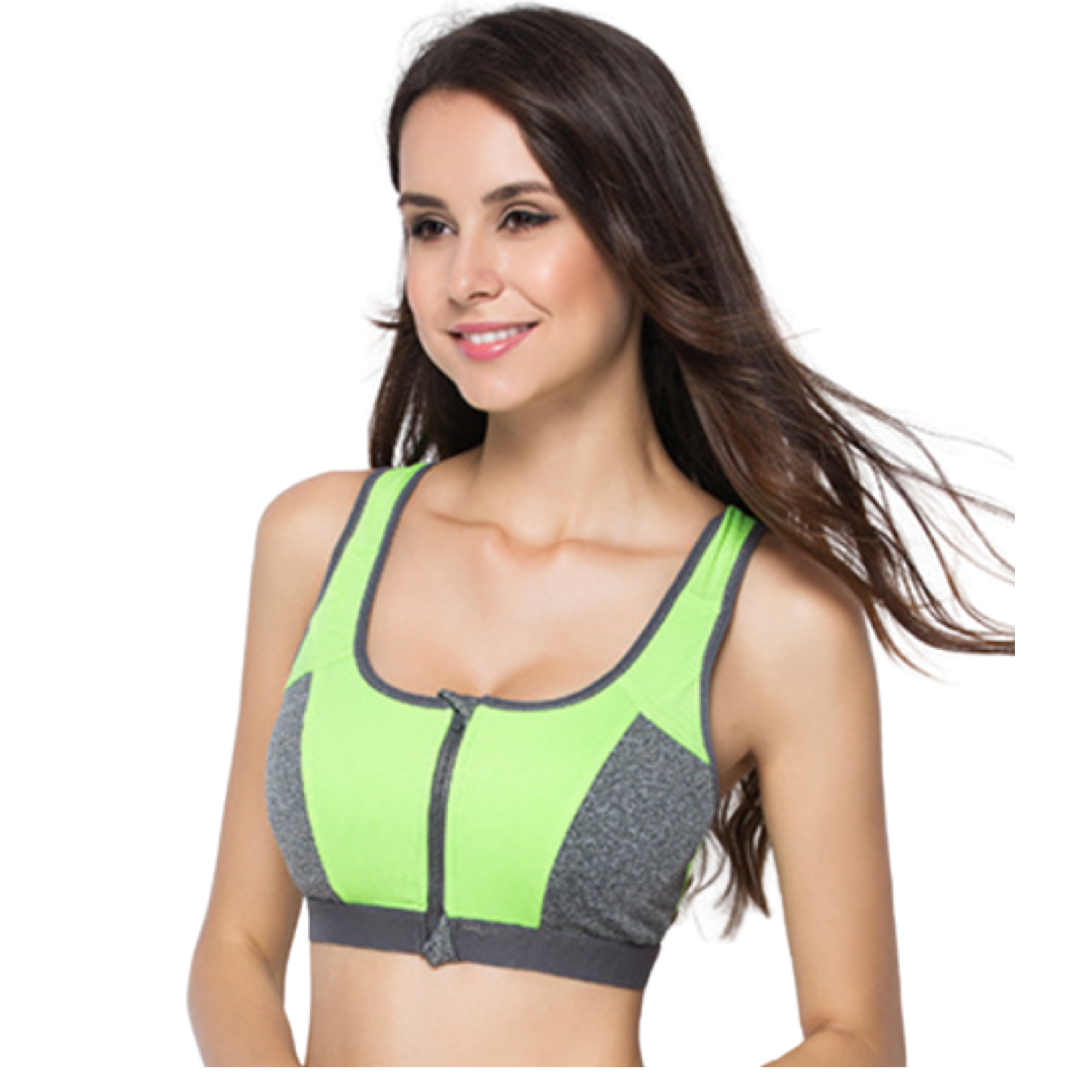 TANFIT CLIP ZIP SPORTS BRA 