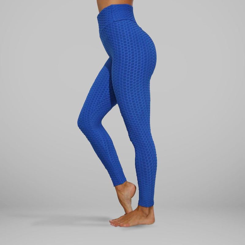 Navy Blue Push Up Leggings With Pockets For Workout And Fitness Mid Rise,  Super Stretch, Skinny Fit From Shascullfites, $27.86