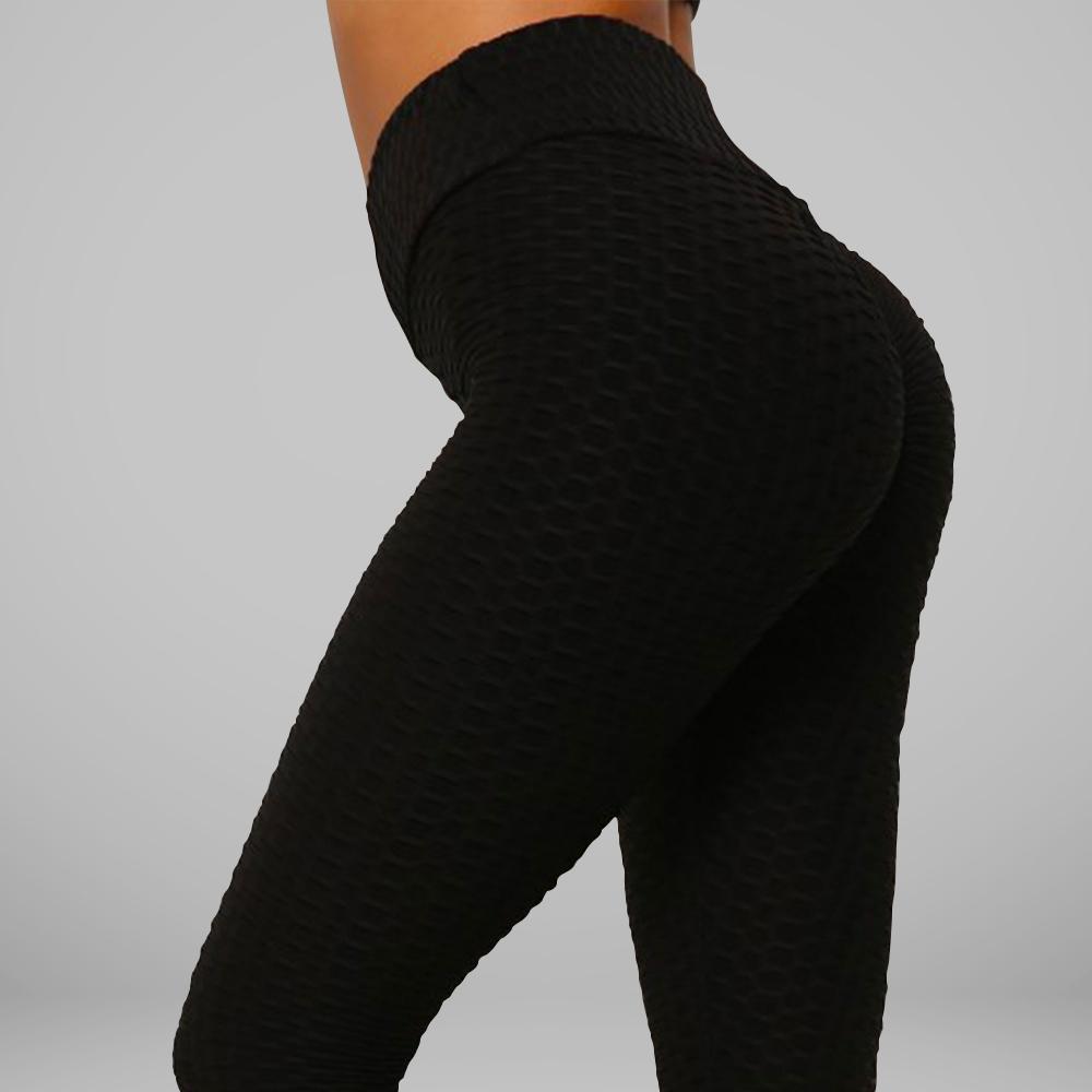 Fitness Leggings Solid Color Black Workout Push Up Leggings Women Pant –  GaGodeal