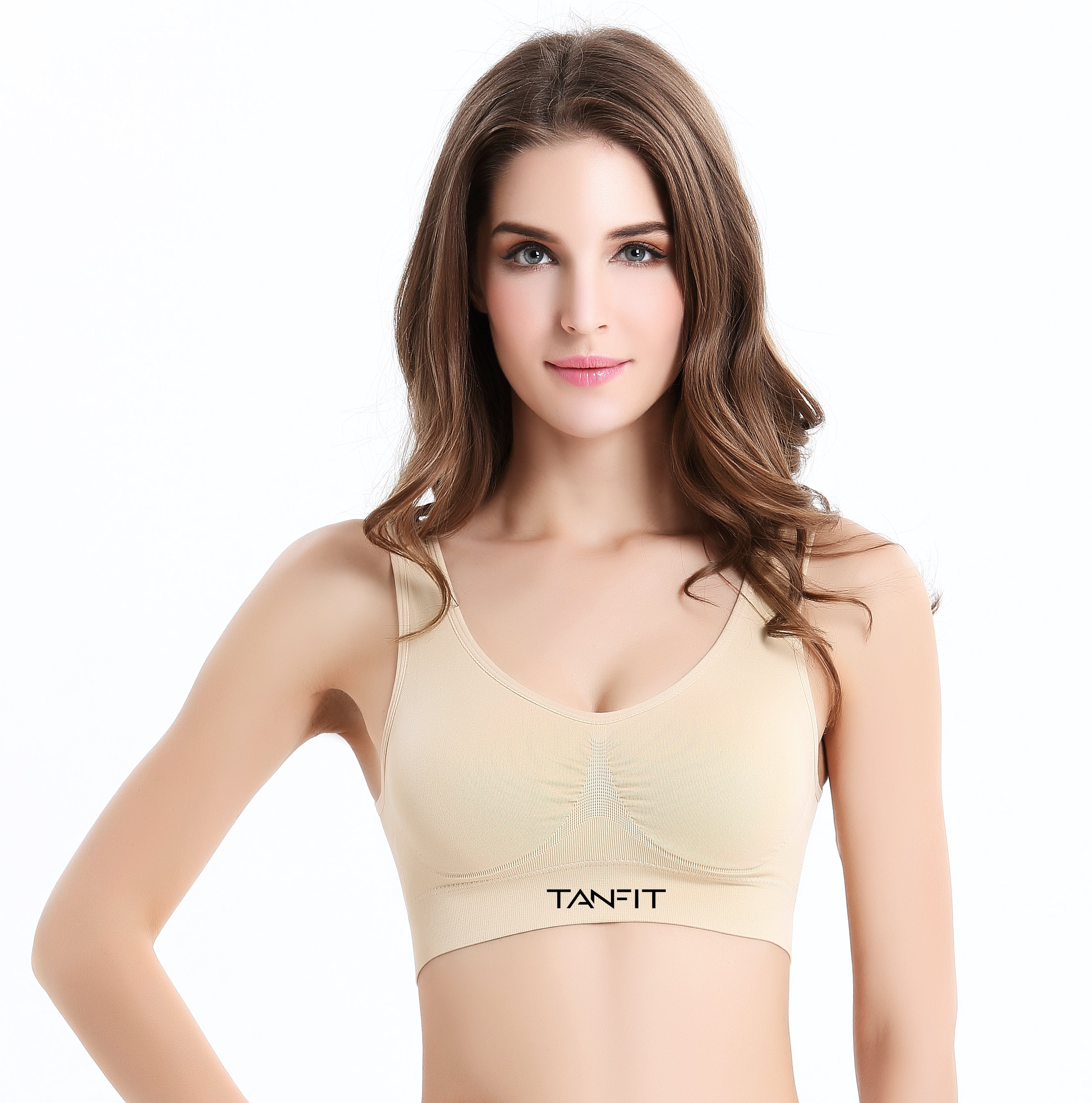 Seamless Comfortable Sports Bra | Removable Pads | Tanfit.Shop