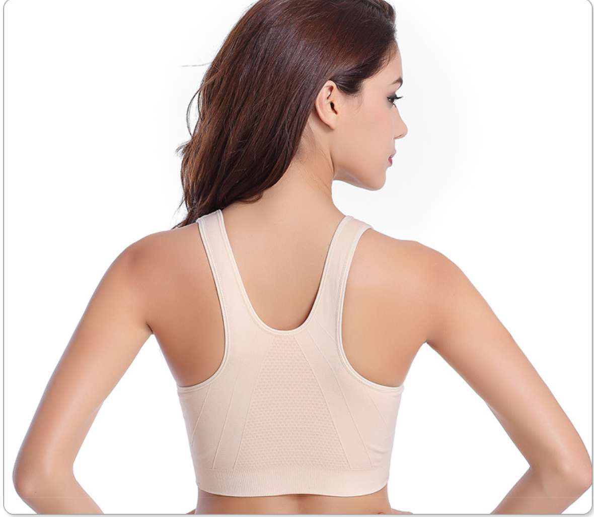 Zip Front Sports Bra | Tanfit.Shop