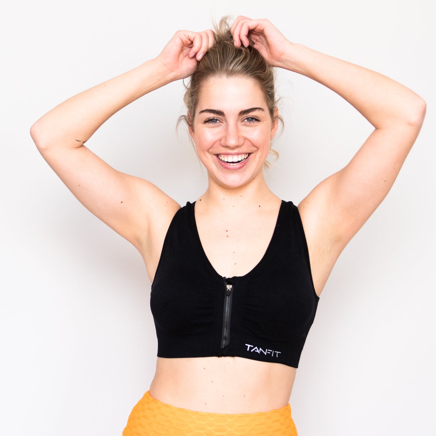 Zip Front Sports Bra | Tanfit.Shop