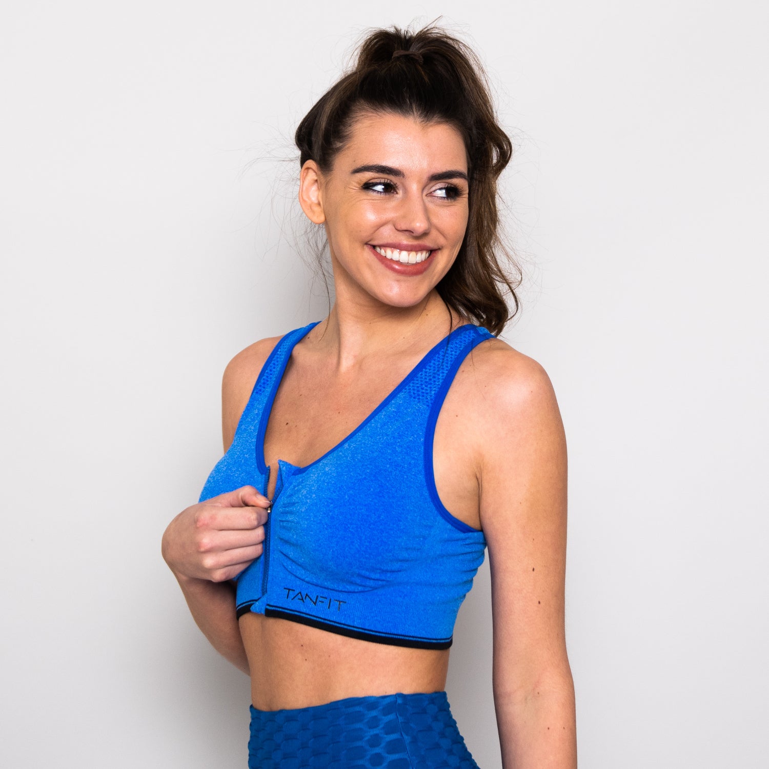 Zip Front Sports Bra | Tanfit.Shop 