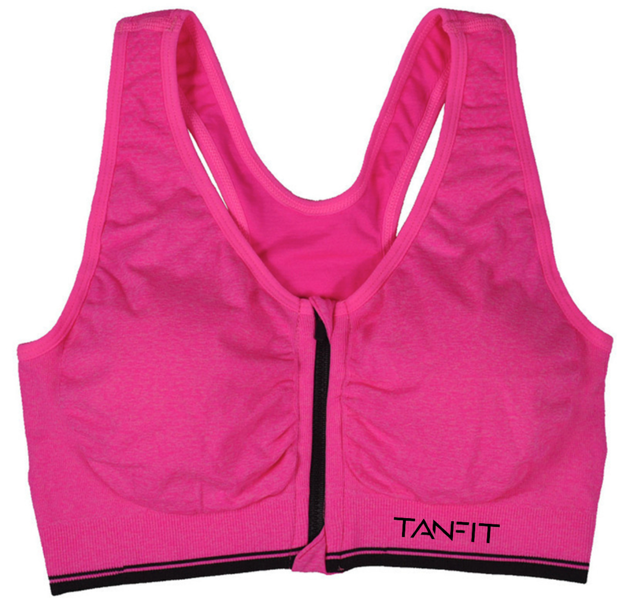 Zip me Up Sports bra - Pink